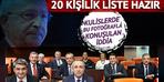 20 kişilik liste hazır: AK Partililer de var, CHP'liler de var!  Dengeleri bozacak bir hamle