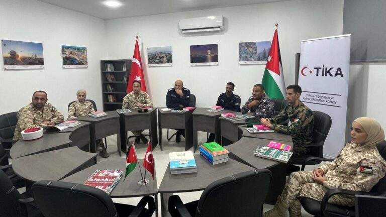TİKA, Ürdün ordusuna Türkçe dil kursu açtı