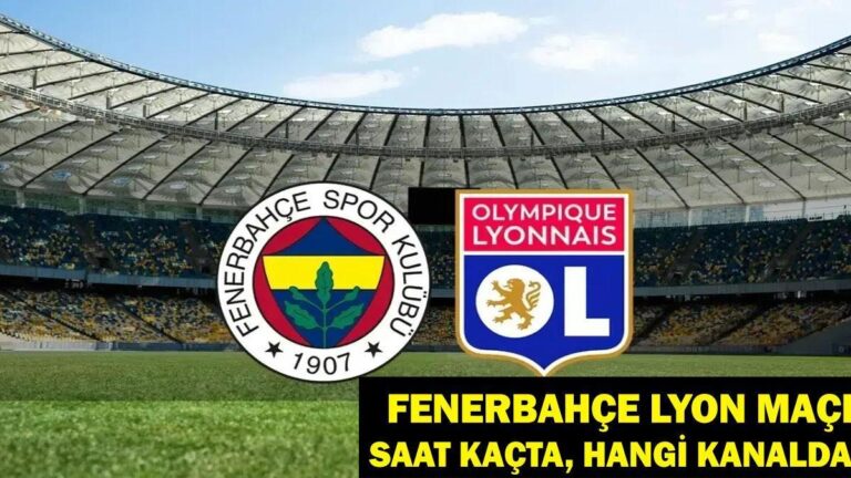 F.Bahçe Lyon maçı hangi kanalda ve saat kaçta? F.Bahçe Lyon şifresiz maç mı olur? F.Bahçe zafer peşinde!