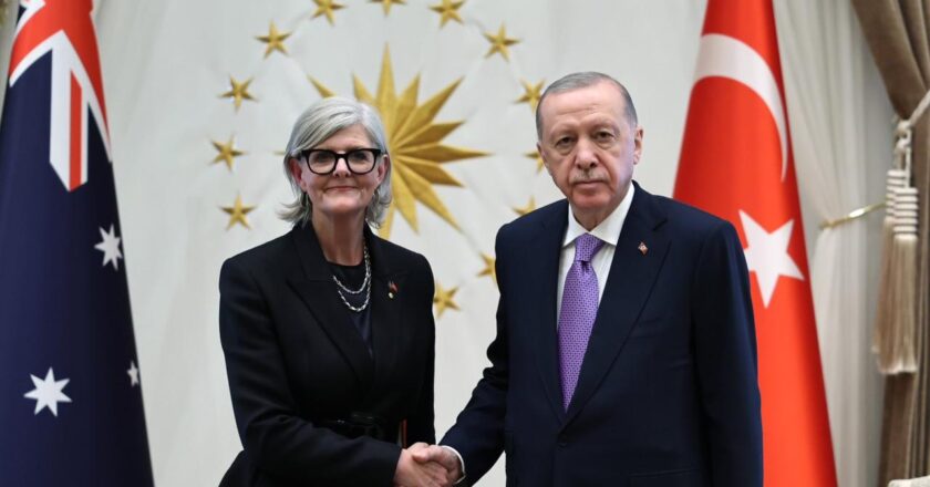 Başkan Erdoğan Avustralya Genel Valisi Mostyn ile tanıştı