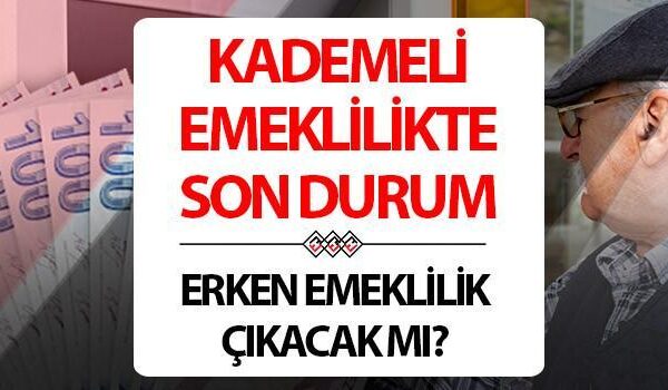 Kademeli emeklilik koşulları ve Tablo 2025 Son Durum | Kademeli (erken) emeklilik, kim kapsadığında serbest bırakılacak, çıkacak mı? Emeklilik sistemi gün ve premium yaş sayısını değiştirecek mi? Türk Ulusal Meclisi’nin çalışmalarında gözler!