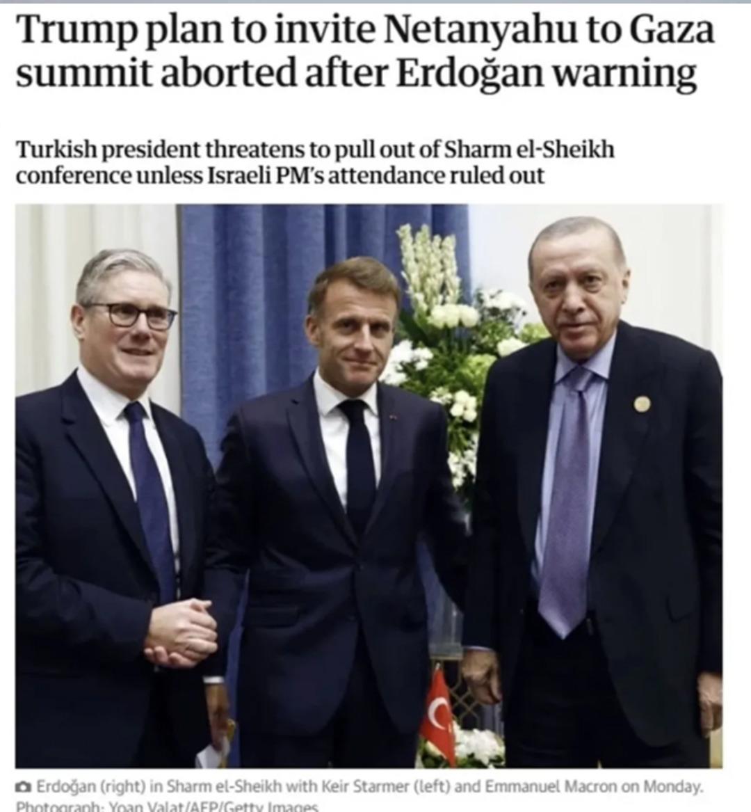 Mısır'daki Gazze zirvesi öncesi tarihi dinlenme! Dünya basını bunu konuşuyor: 