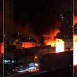 Küçükçekmece fabrikası gece yarısı alevlere teslim oldu!