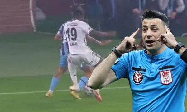 Trabzon derbisinde beklenmedik olay! VAR devreye girdi, kırmızı kart geldi! Sosyal medya sallanıyor!